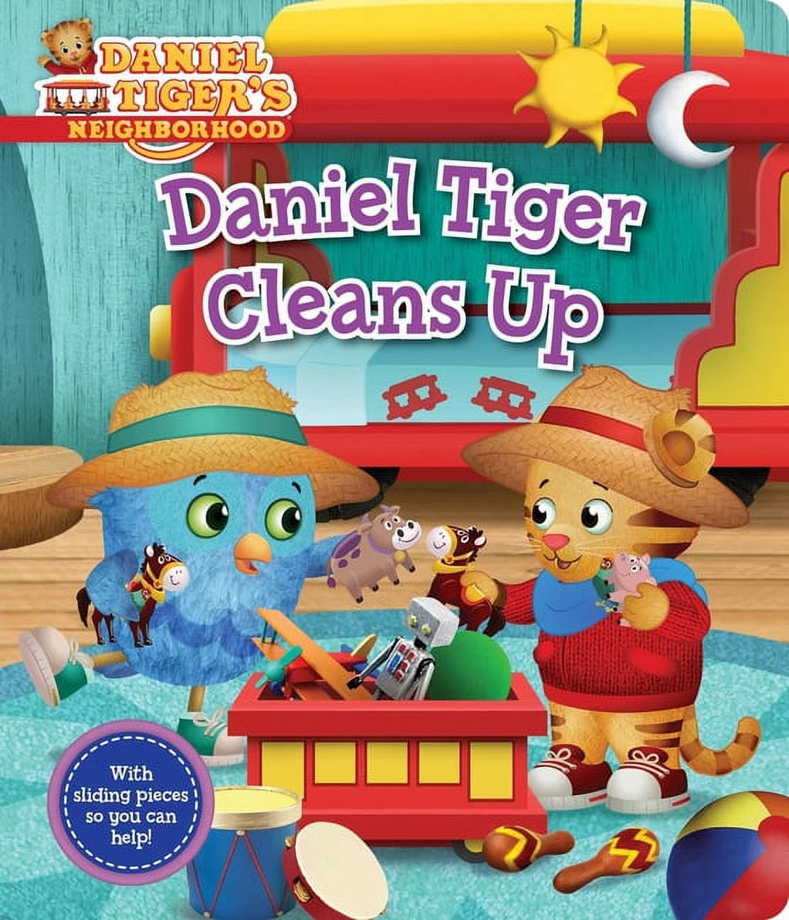 Daniel Tiger's Neighborhood Daniel Tiger Cleans Up, (Board Book)