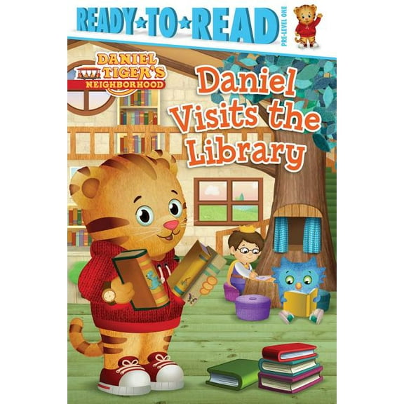 Daniel Tiger's Neighborhood Daniel Visits the Library: Ready-To-Read Pre-Level 1, (Paperback)