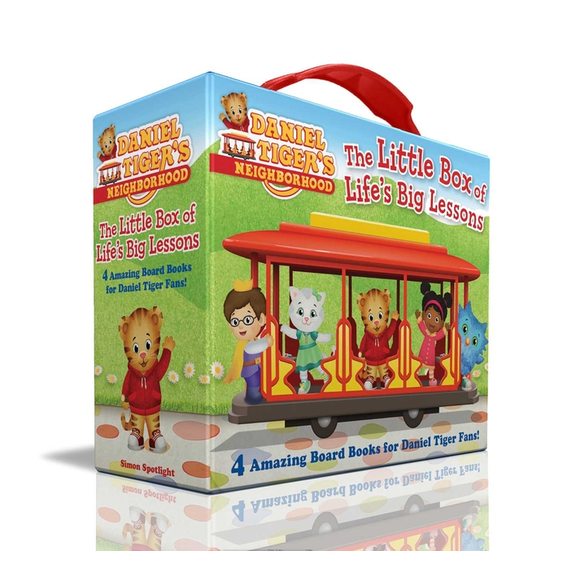 Daniel Tiger's Neighborhood The Little Box of Life's Big Lessons (Boxed Set): Daniel Learns to Share; Friends Help Each Other; Thank You Day; D, (Board Book)