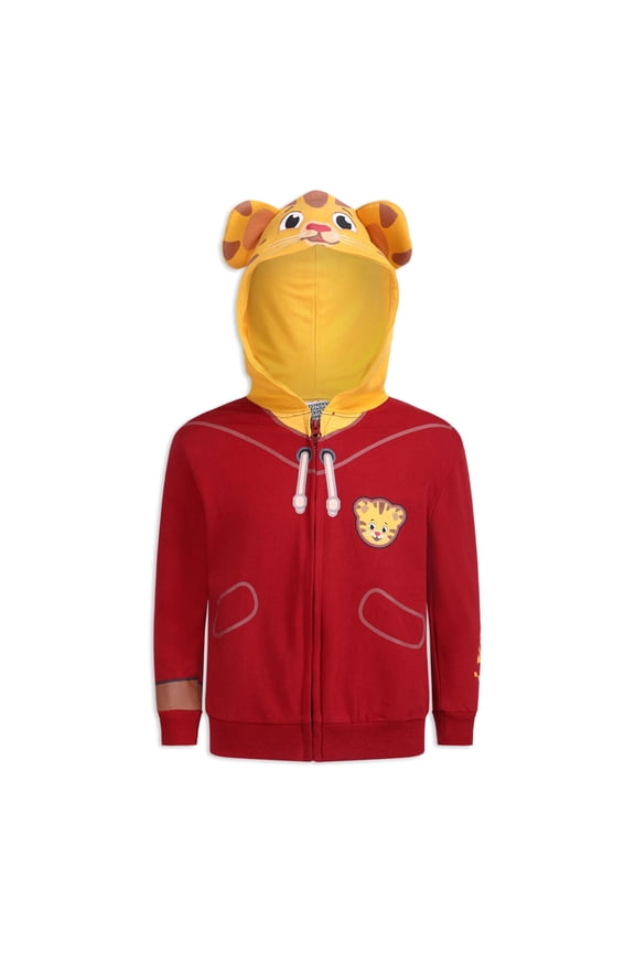 Boys Single Roleplay Zip Up Hoodie for Toddlers