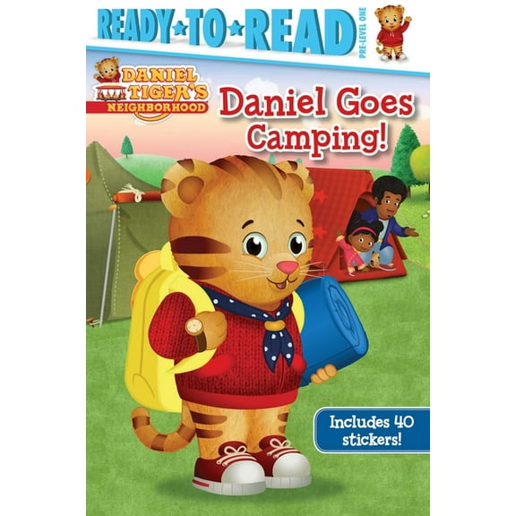 Daniel Tiger's Neighborhood: Daniel Goes Camping! : Ready-to-Read Pre-Level 1 (Paperback)