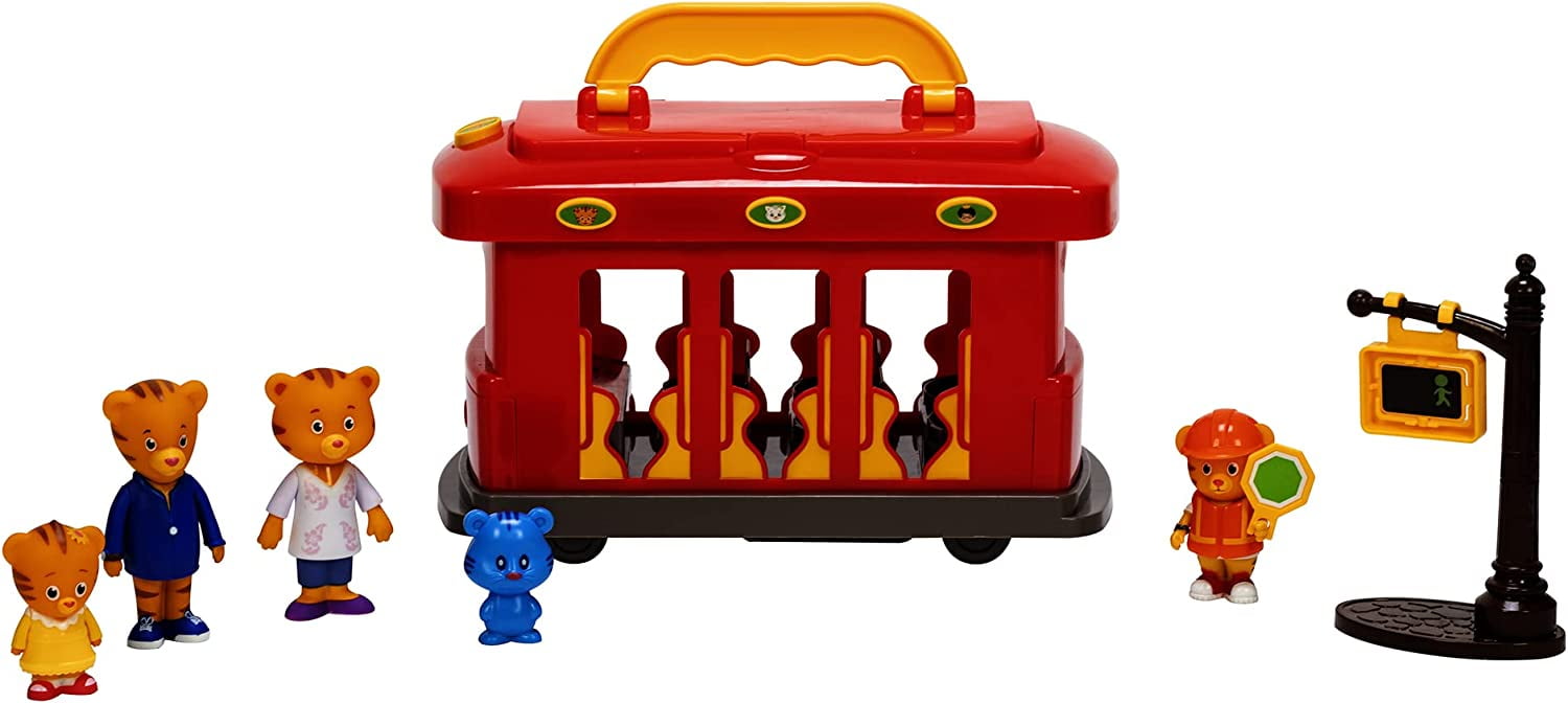 Daniel Tiger's Neighborhood Deluxe Electronic Trolley Preschool Playset