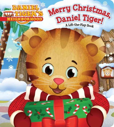 ANGELA C SANTOMERO; JASON FRUCHTER Daniel Tiger's Neighborhood: Merry Christmas, Daniel Tiger! : A Lift-the-Flap Book (Board book)