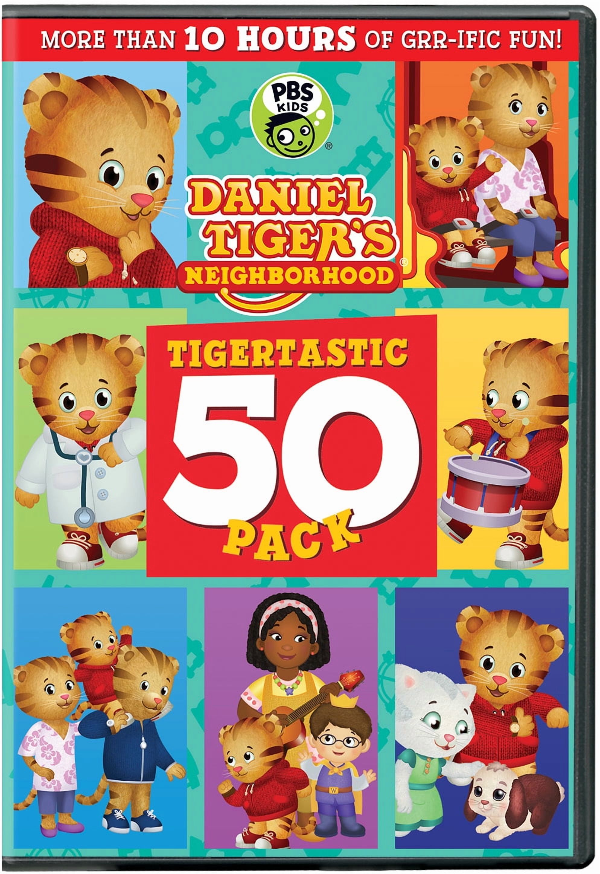 Daniel Tiger s Neighborhood Tigertastic 50 Pack Walmart