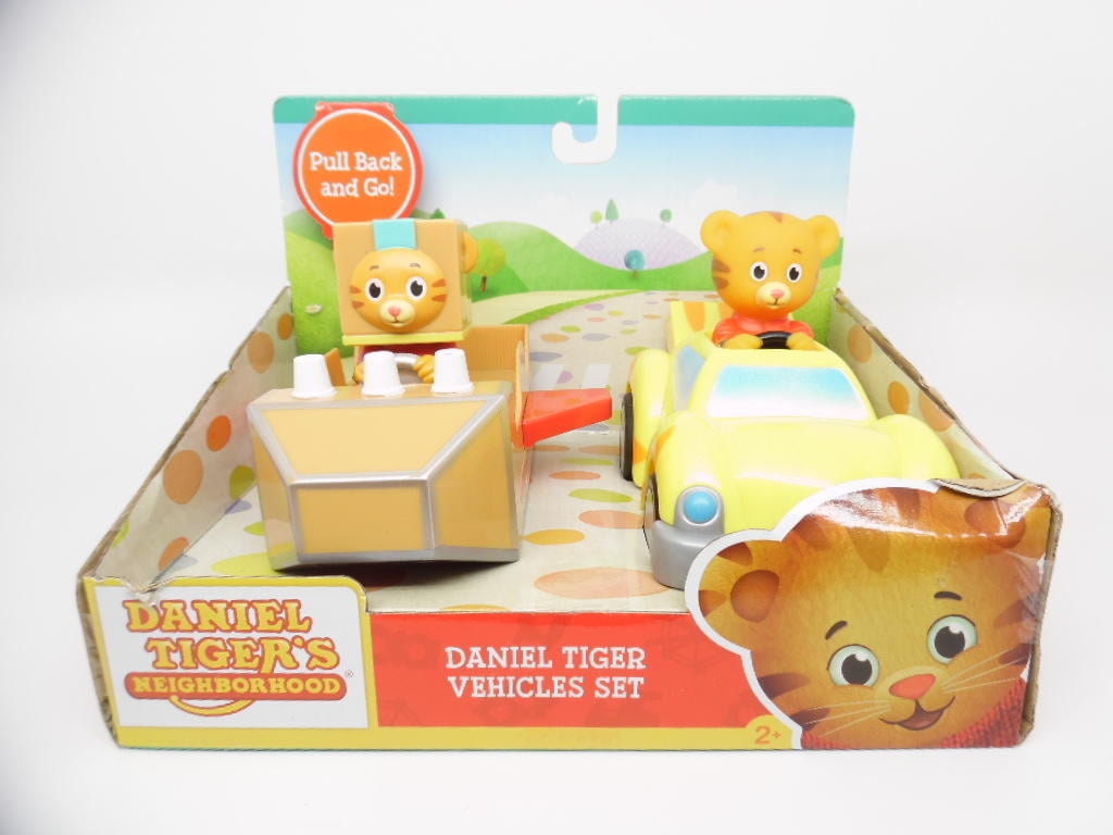 Daniel Tiger s Neighborhood Tigertastic Car Rocket Vehicle Playset