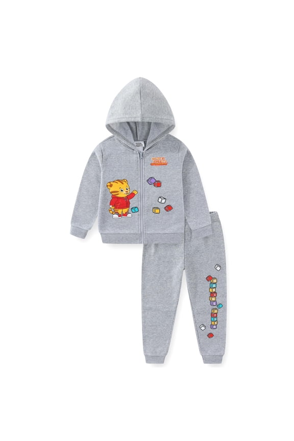 Zip Up Hoodie and Pants Set (Boys), 2 Piece Set, Sizes 2T-7