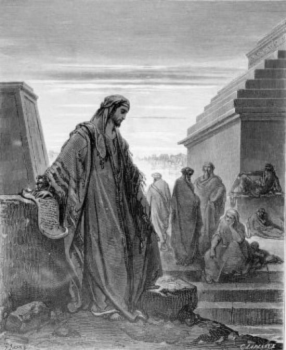 Daniel by Gustave Dore 1832-1883 Canvas Art - Gustave Dore (24 x 36)