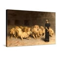 thumbnail image 1 of Daniel in the Lions' Den, 1872, Animals Religion Stretched Canvas Wall Art by Briton Rivi?re Sold by Art.Com, 1 of 5