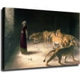 thumbnail image 1 of Daniel's Answer To The King In The Lion's Den Poster Picture HD Wall Art Canvas Printing Bedroom Living Room Office Decoration Aesthetic Artwork (Unframed,16×24inch), 1 of 6
