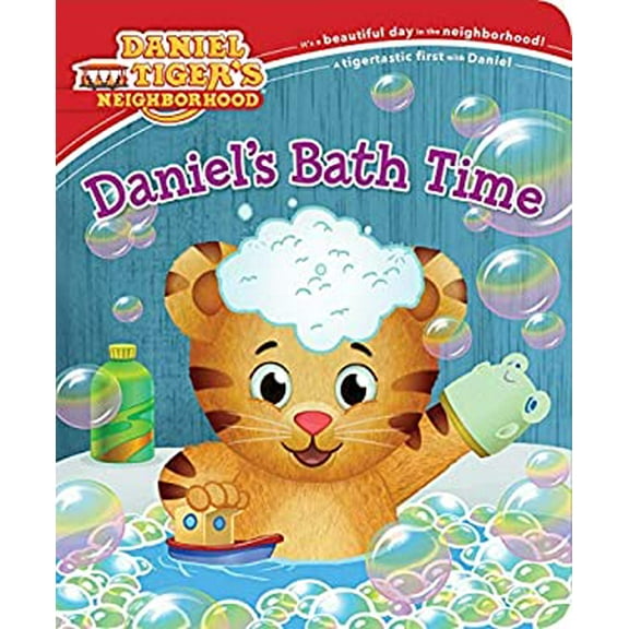 Pre-Owned Daniels Bath Time Daniel Tigers Neighborhood Board Book