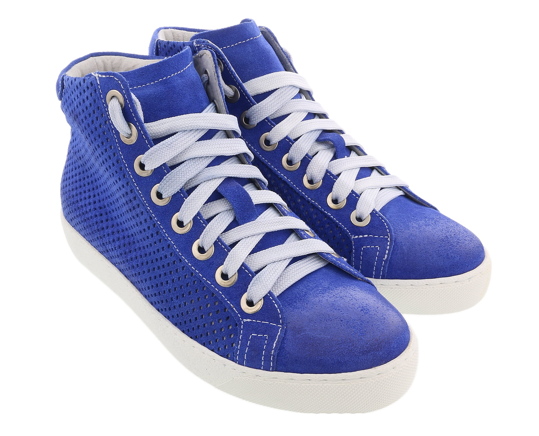 Converse Chuck Taylor All Star Modern Lift Hi suede sneakers in blue | ASOS