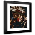 thumbnail image 1 of Daniele Crespi 11x14 Black Modern Framed Museum Art Print Titled - The Angel's Message to Joseph (ca. 1618-22), 1 of 5