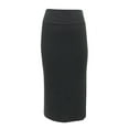thumbnail image 1 of Daniella Faye Ribbed Skirt, 1 of 9