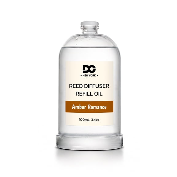 Daniella's Candles Amber Romance Reed Diffuser Refill Oil 100ml/3.4oz