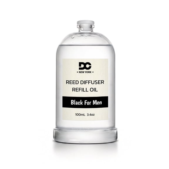 Daniella's Candles Black For Men Reed Diffuser Refill Oil 100ml/3.4oz