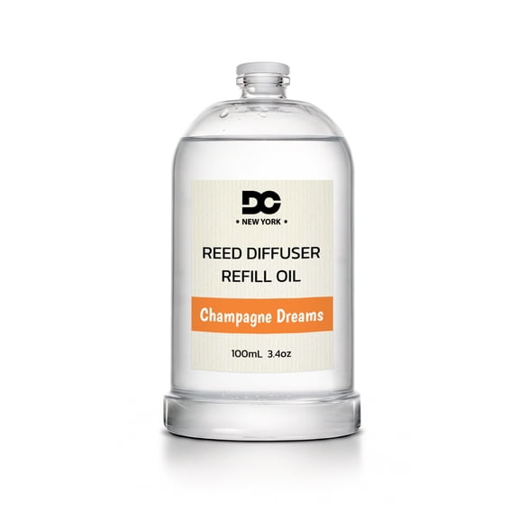 Daniella's Candles Champagne Dreams Reed Diffuser Refill Oil 3.4oz/100mL