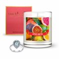 thumbnail image 1 of Daniella's Candles Citrus and Fig Jewelry Candle with Surprise Jewelry Inside - Ring Size 6, 1 of 7