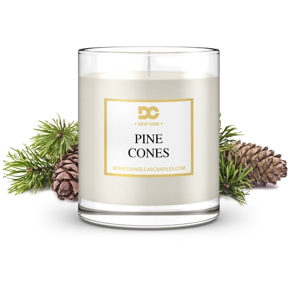 Daniella's Candles Pine Cones Scented Candle