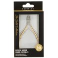 thumbnail image 1 of Danielle 24k Gold Plated Cuticle Nipper, Stainless Steel, 1 of 1