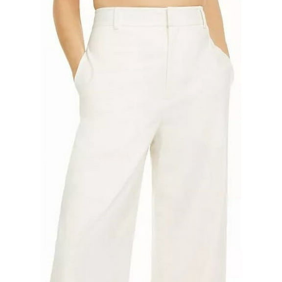 Danielle Bernstein Women's Trouser Pants White Size 2