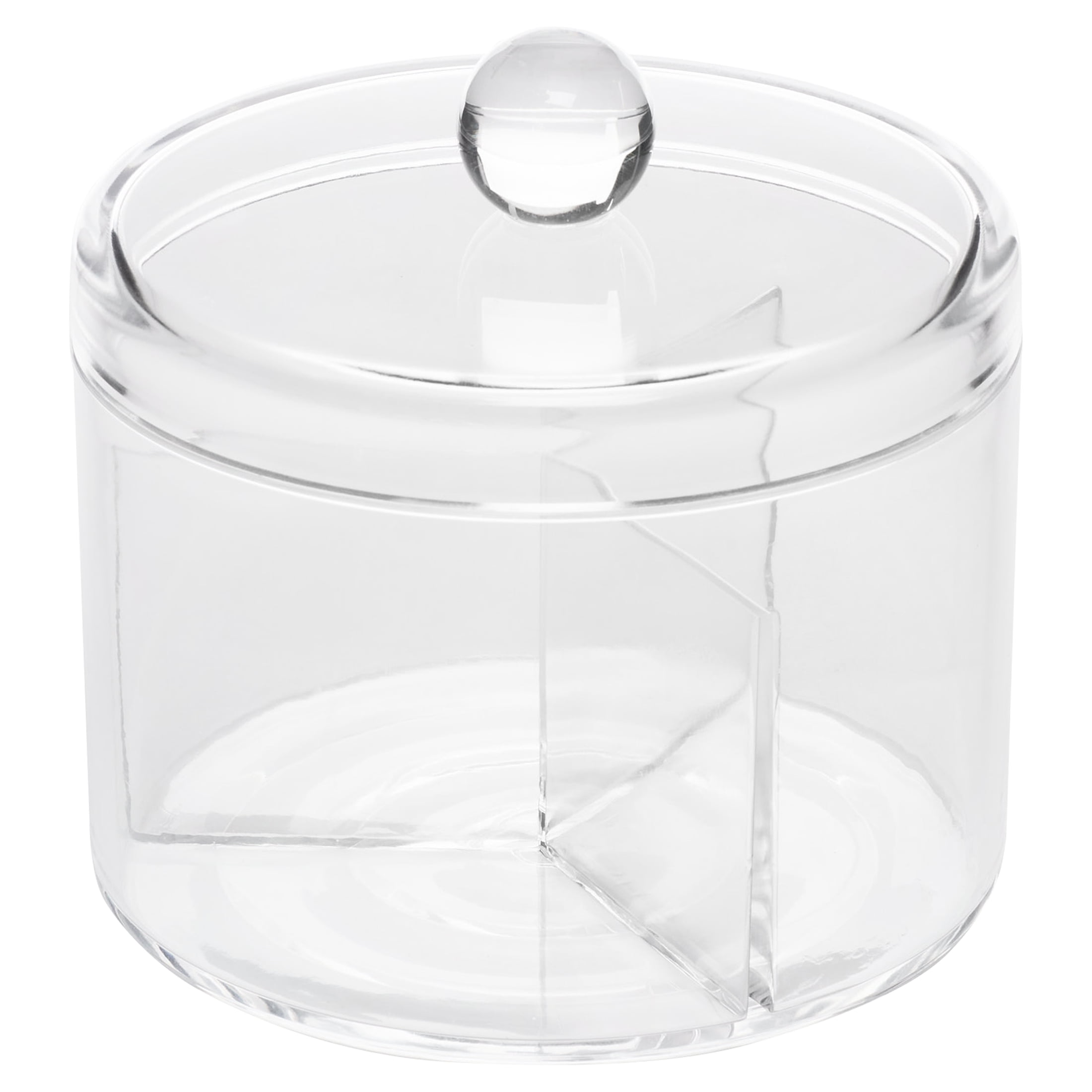 Uxcell Clear Acrylic Plastic Storage Box Square Display Case with Lid, 9.5x9.5x9.5CM Container Box for Small Item, 2pcs