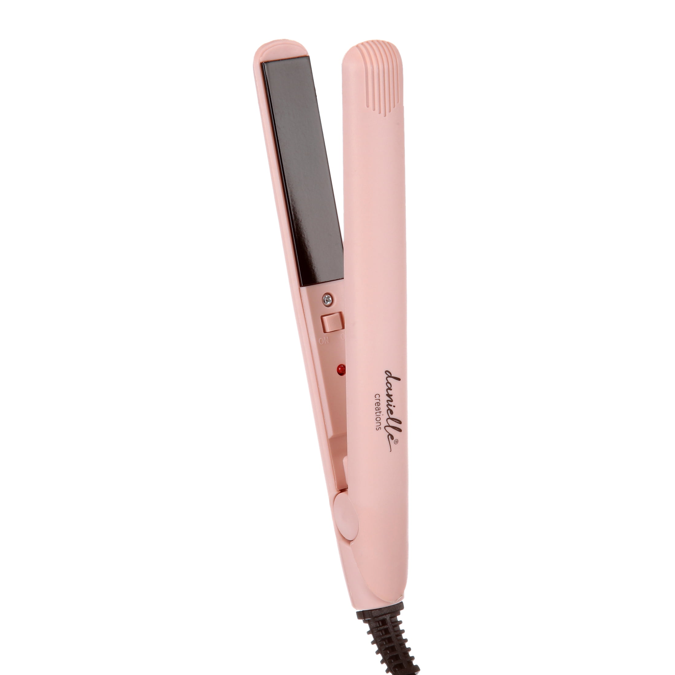 Danielle Creations Mini Flat Iron 0.7" , Blush Pink