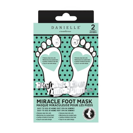 Danielle Creations Miracle Foot Mask - Option : 4 Pack