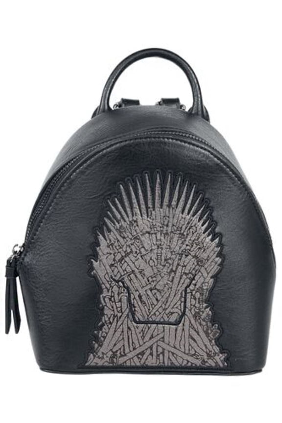 Iron Throne Womens Black Mini Backpack | One Size | Made by Vanilla Underground
