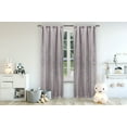 thumbnail image 1 of Danielle Solid Blackout Curtains with Rhinestones, 84-inch L, 1 of 3