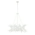 thumbnail image 1 of Daniels 8-Light Chandelier in Matte White, 1 of 6