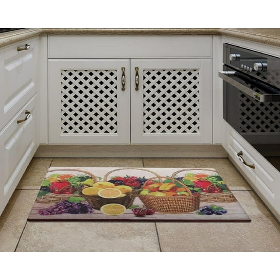 Daniels Anti Fatigue Mat, 18''x30'' CHEF MAT MIX FRUIT BASKET