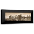 thumbnail image 1 of Daniels, Matthew 24x11 Black Modern Framed Museum Art Print Titled - New York-New York, 1 of 5