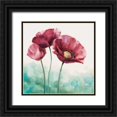 thumbnail image 1 of Daniels, Rogier 20x20 Black Ornate Wood Framed with Double Matting Museum Art Print Titled - Along The Path I, 1 of 4