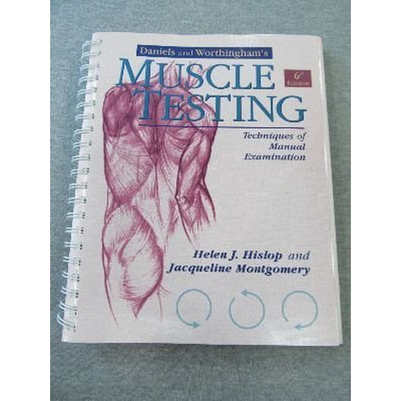 Pre-Owned Daniel's and Worthingham's Muscle Testing: Techniques of Manual Examination (Paperback) 0721643051 9780721643052