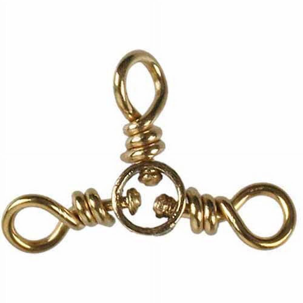 Danielson 3-Way Swivels - Brass 2