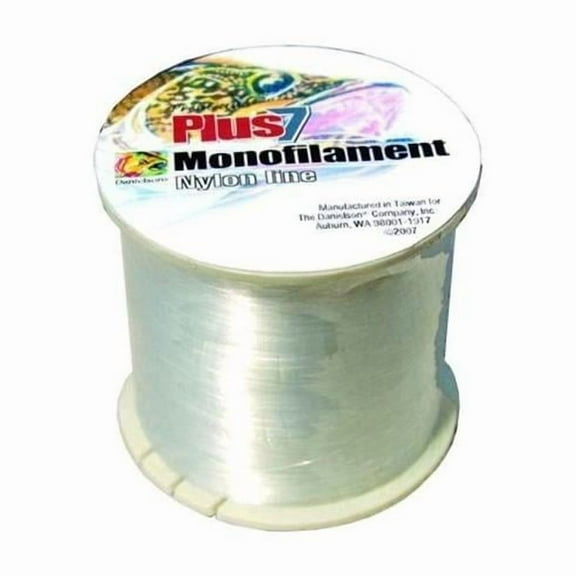 Danielson 530512 4 lbs Nylon Monofilament Fishing Line, Clear
