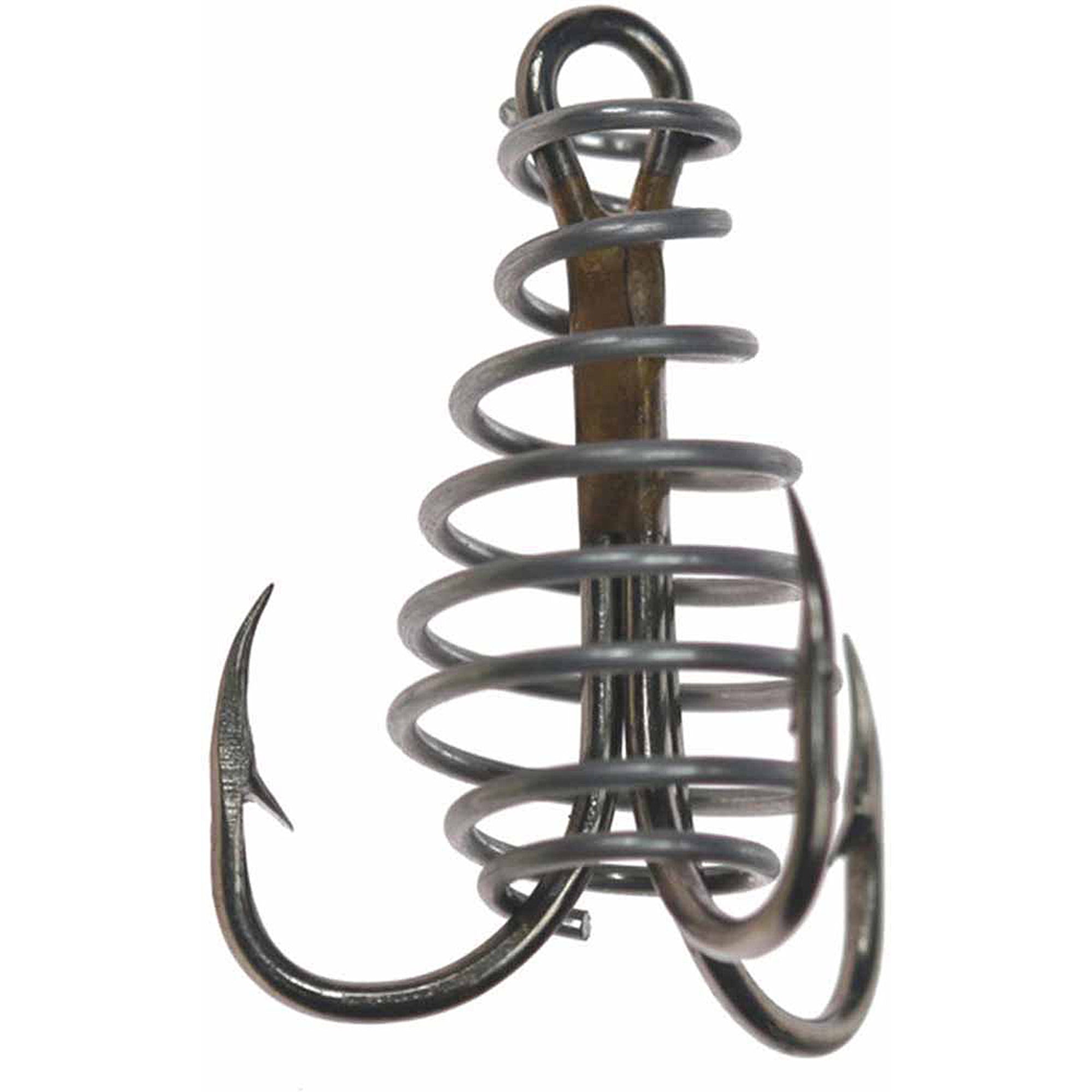 50-Pack Gerry's Tackle 2X Strength Bronze Treble Hooks, Size 4 – Extra Sharp, Hi-Carbon Wire For Dough Bait & Freshwater Fishing
