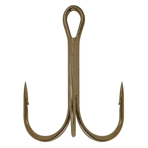 Danielson 572SP-10 Treble Hook Single Bag Bronze Size 10