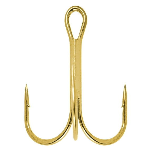 Danielson Treble Hooks Gold Qty 25