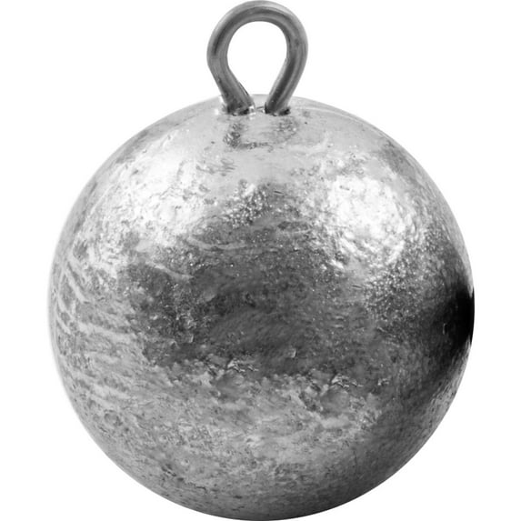 Danielson Maurice Cannon Ball Sinker Fishing Accesory, 2 Ounces, 4-pack