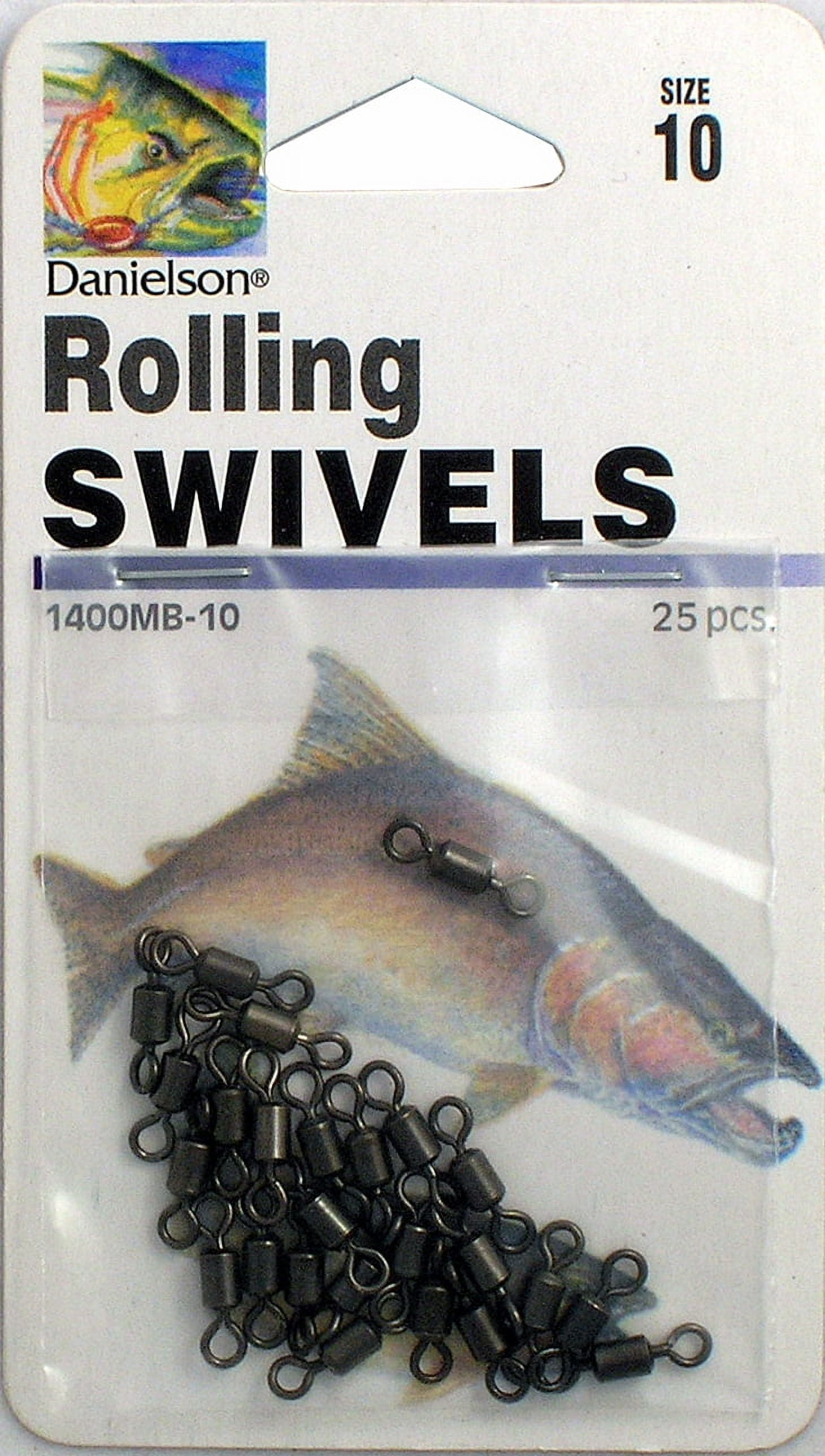 Danielson Rolling Swivel Size 10 25pk 