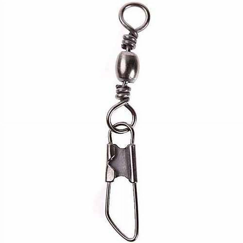 Danielson Solid Brass Barrel Swivels w/ Safety Snaps Fishing Terminal Tackle, #1, 3-pack - image 1 of 3
