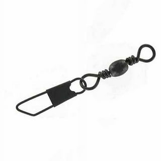 Eagle Claw Barrel Safety Snap Swivel - 20 Pack, Size 16, Black