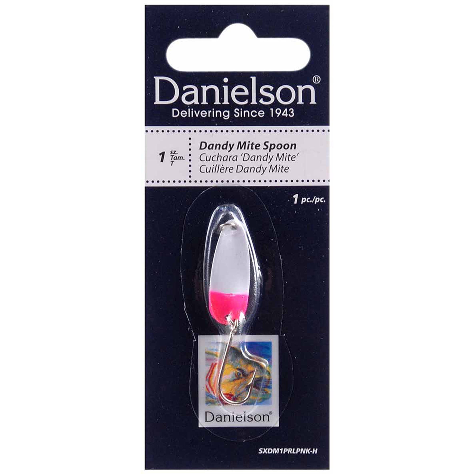 Danielson Spoon Dandy mite 1 Purple/Pink-H Fishing Products