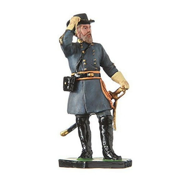Danilasouvenirs Tin Toy Soldier Us Civil War Confederates General Longstreet Hand Painted Metal Sculpture Miniature Figurine 54Mm #Cw15