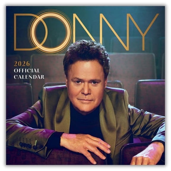 Danilo Promotions, Donny Osmond 2026 Wall Calendar