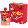 thumbnail image 1 of Danimals Pouches Strawberry Banana Squeezable Low Fat Yogurt Pouches​, 3.5 oz, 4 Count, 1 of 11