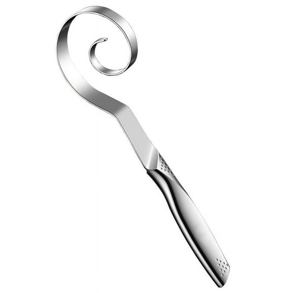 Danish Dough Whisk - Stainless Steel Seamless Wisking Tool for Sourdough Bread Baking, Pizza, Pastry, Cake Batter