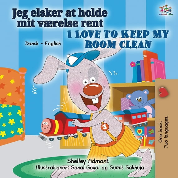 Danish English Bilingual Collection I Love to Keep My Room Clean (Danish English Bilingual Children's Book), (Paperback)