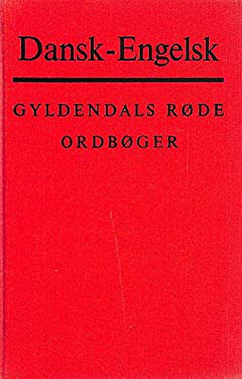 Pre-Owned Dansk-engelsk ordbog (Gyldendals røde ordbøger) (Danish ...